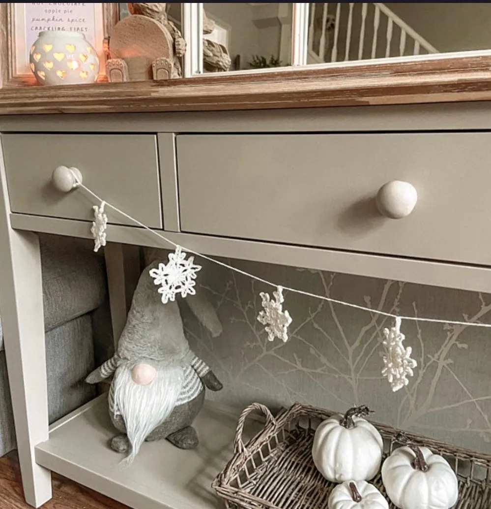 Snowflake garland, photo 2
