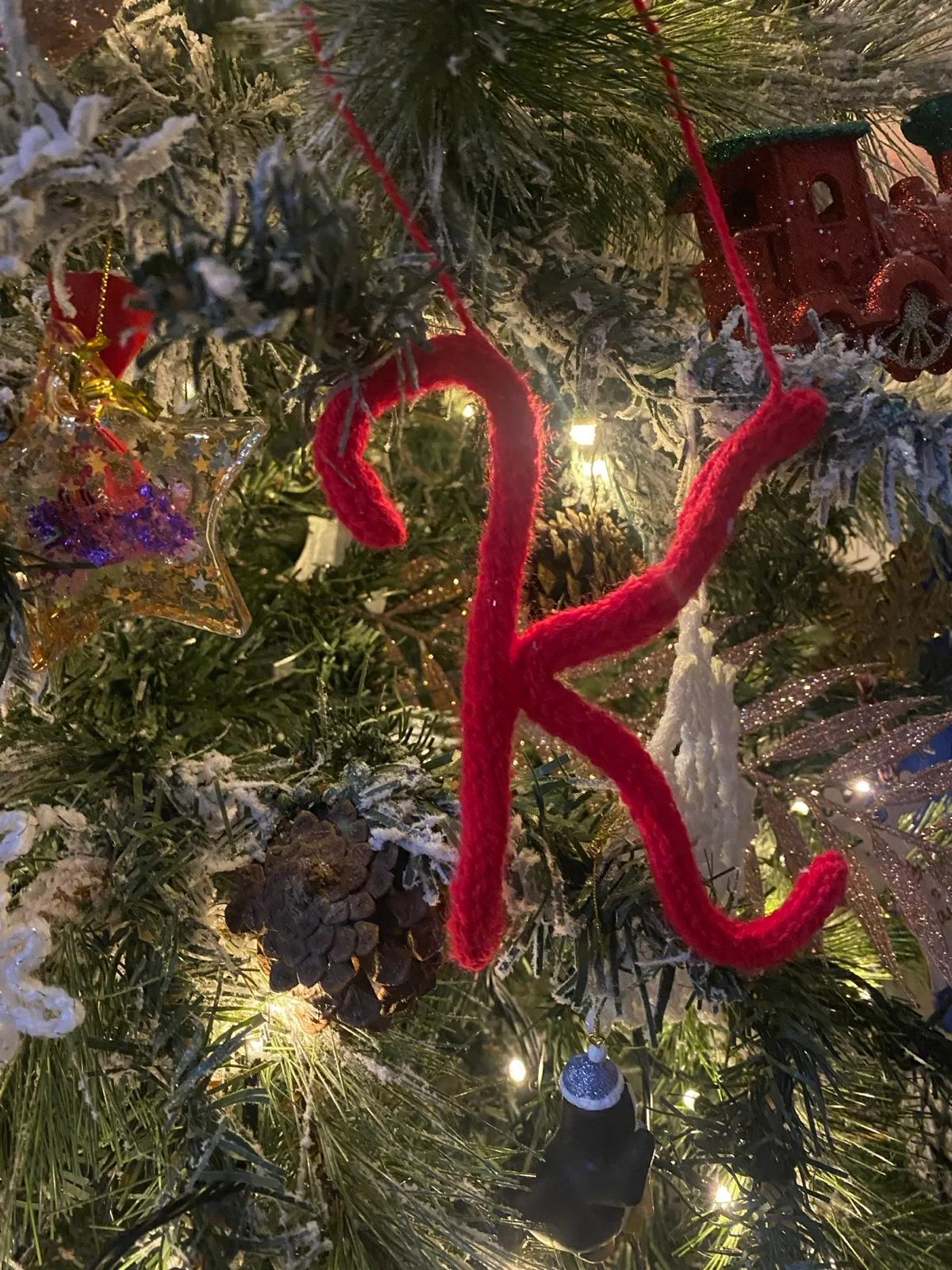 Initial tree hanger, photo 2