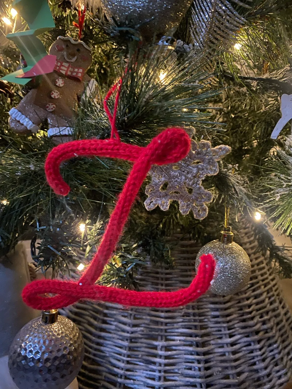 Initial tree hanger, photo 4