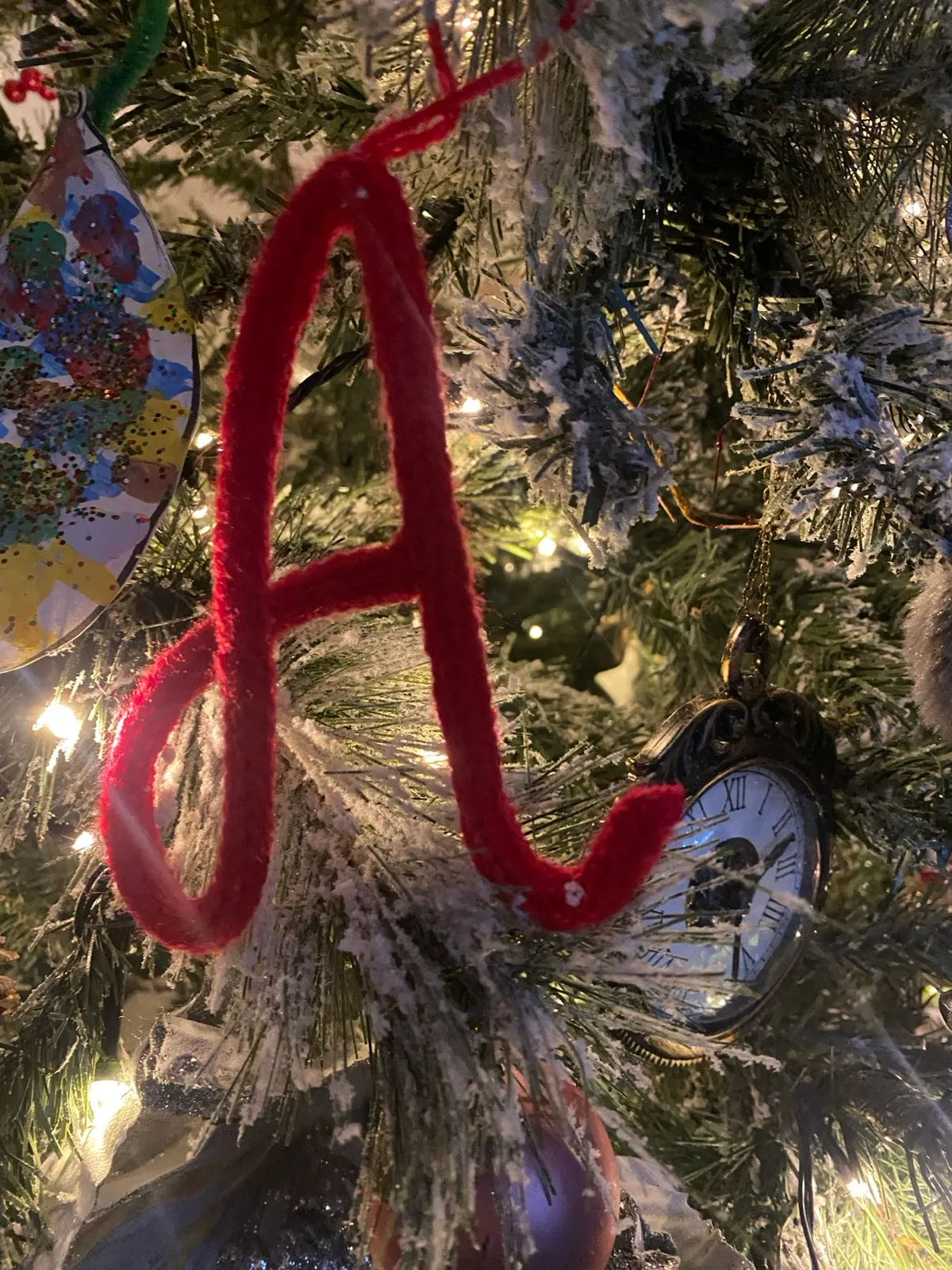 Initial tree hanger, photo 5