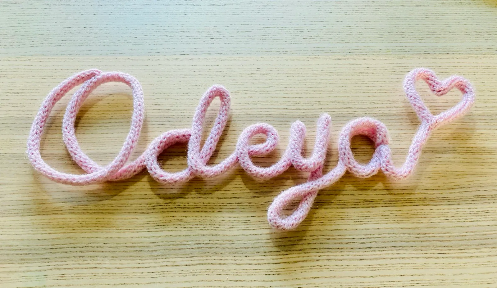 Personalised name sign, photo 5