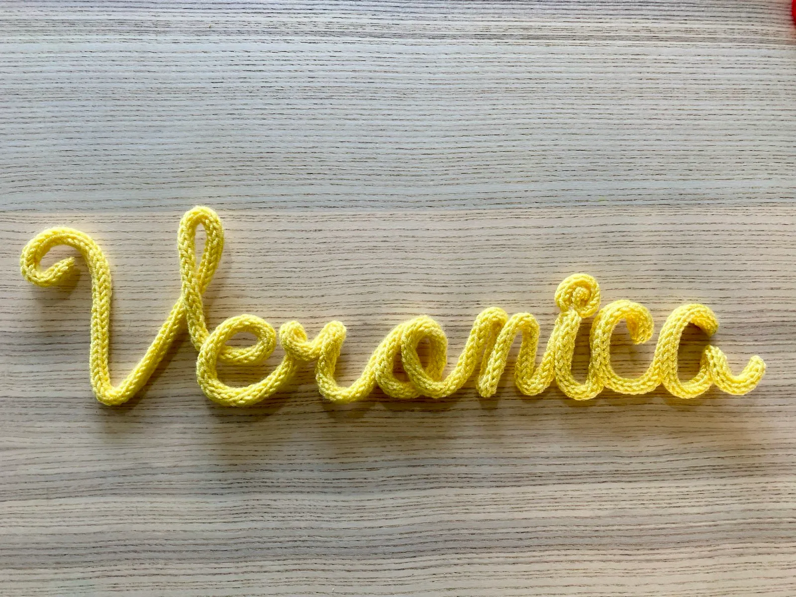 Personalised name sign, photo 8